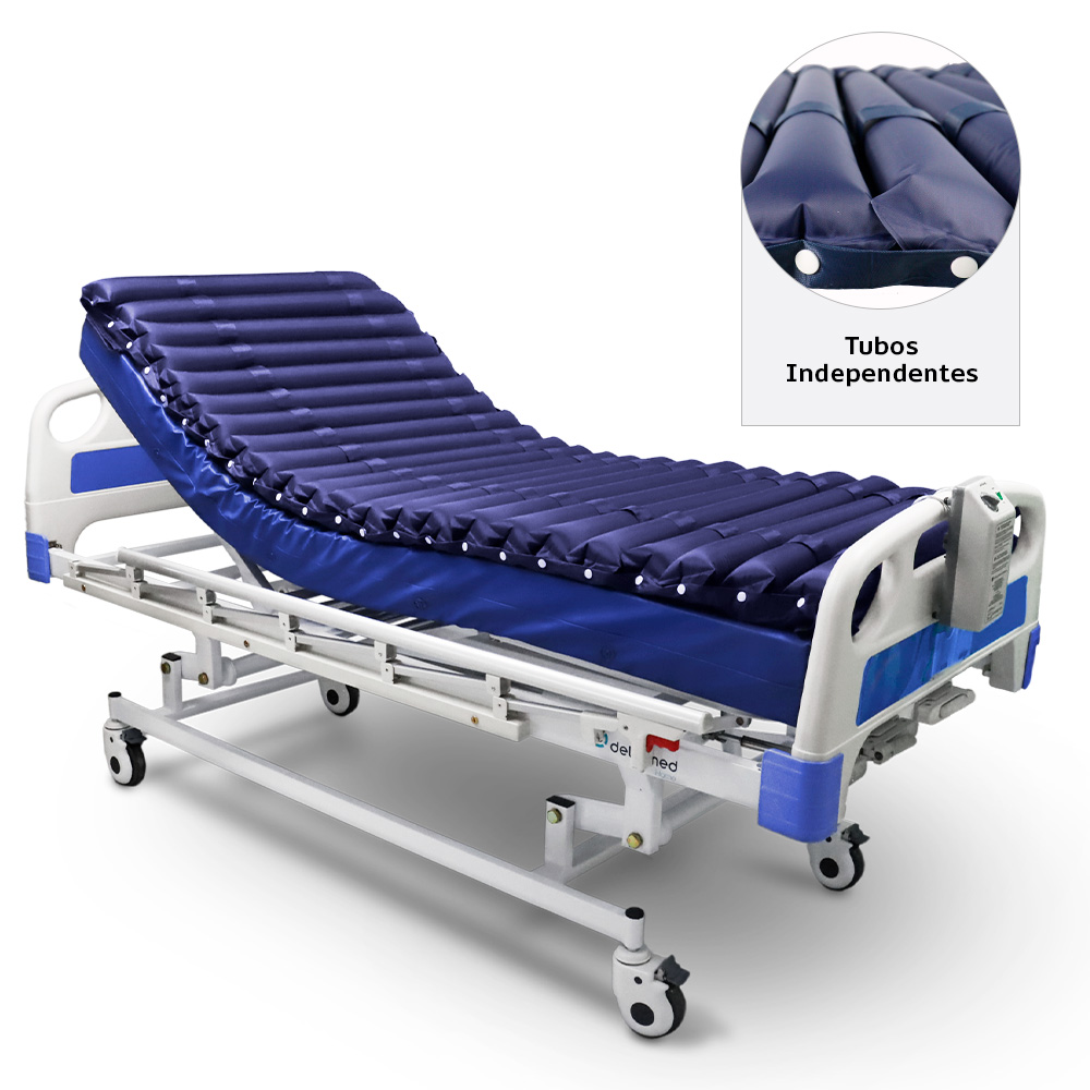 Colchão Pneumático Anti Escaras até 150 Kg Air Tube Dellamed - Imagem 3
