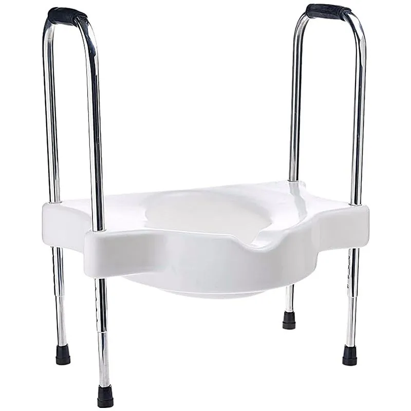 Assento Elevado Sanitário Sit V com Apoio Ajustável Carci