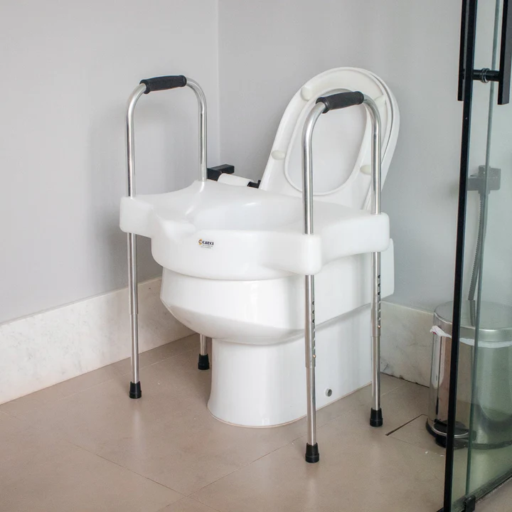 Assento Elevado Sanitário Sit V com Apoio Ajustável Carci - Imagem 3
