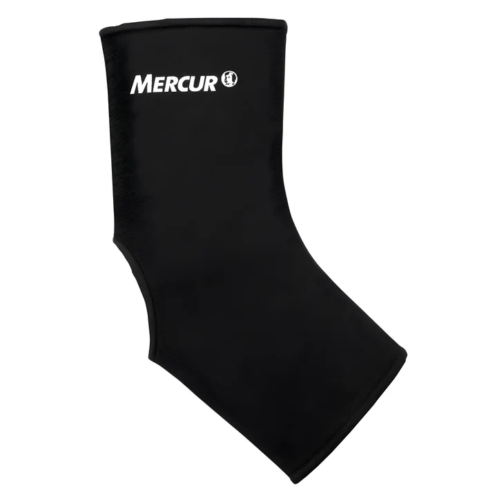 Tornozeleira Esporte Neoprene Mercur - Unidade - Ortopédica Corrida Treino Futebol - Imagem 2