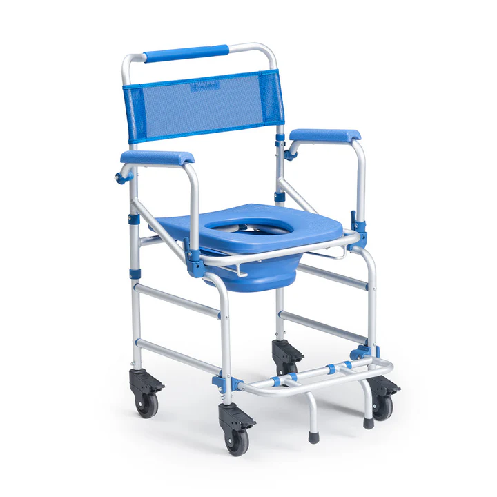 Cadeira de Banho D55 Ultraleve Alumínio 40cm - Dellamed - Imagem 5