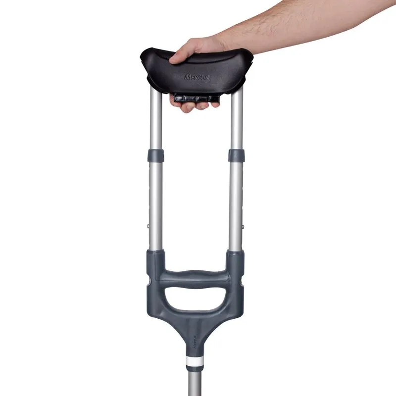 Muleta Axilar P/M BC1562 Preta - Mercur - Imagem 2
