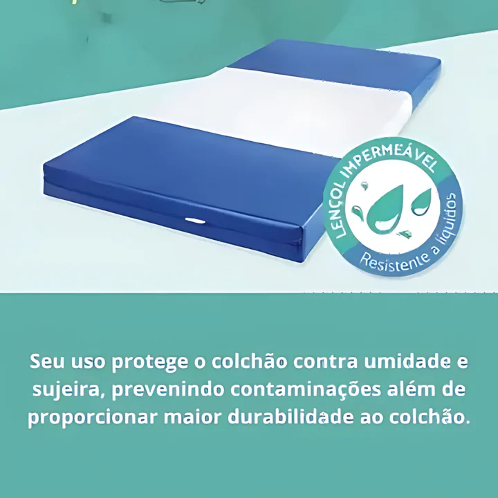 Lençol Hospitalar Parcial Meia-Cama Solteiro 160x0,80cm – Natural Home Care - Imagem 3