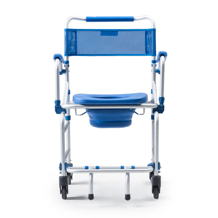 Cadeira de Banho D55 Ultraleve Alumínio 40cm - Dellamed - Imagem 2